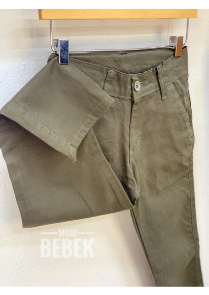 Erkek Çocuk Kanvas Pantolon 0296 Haki fiyatları