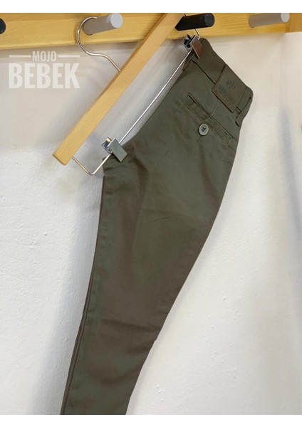 Erkek Çocuk Kanvas Pantolon 0296 Haki modelleri