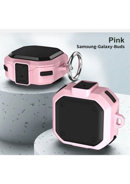 Samsung Galaxy Buds 2 Pro Uyumlu Kılıf Antishock Darbe Korumalı Tank Kılıf
