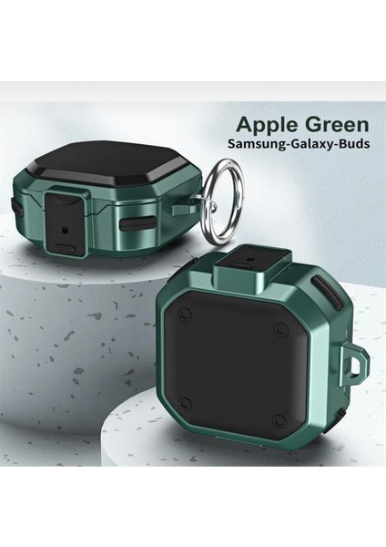 Samsung Galaxy Buds 2 Pro Uyumlu Kılıf Antishock Darbe Korumalı Tank Kılıf