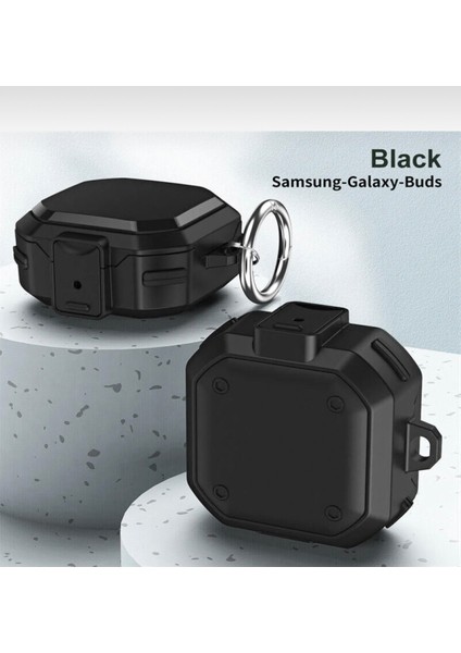 Samsung Galaxy Buds 2 Pro Uyumlu Kılıf Antishock Darbe Korumalı Tank Kılıf