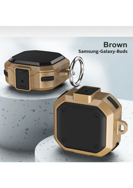 Samsung Galaxy Buds 2 Pro Uyumlu Kılıf Antishock Darbe Korumalı Tank Kılıf