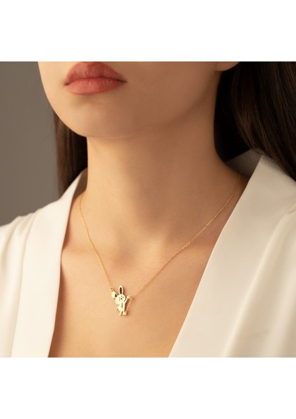 Tavşan Sembol Gümüş Kolye modelleri