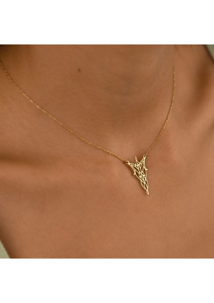 Origami Melek Gümüş Kolye fiyatları