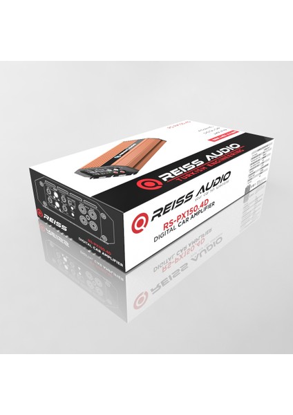 Reıss Audıo RS-PX150.4D 4 KANAL150W Oto Amfi