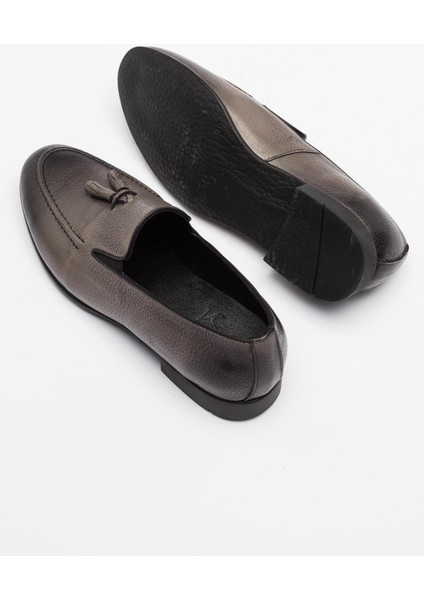 Erkek Casual Hakiki Deri Ayakkabı 031Y21E5734 modelleri