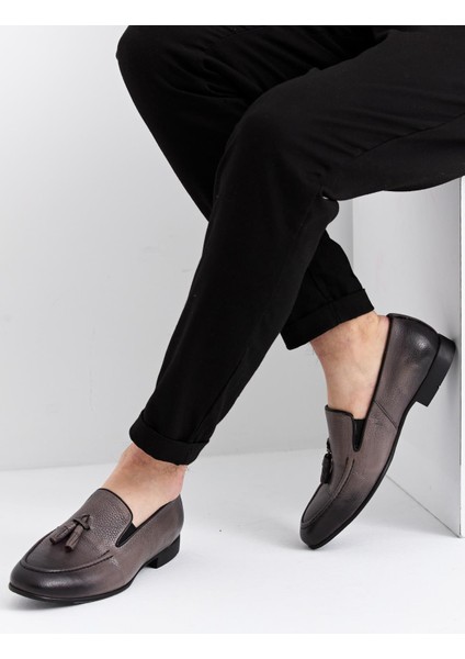 Erkek Casual Hakiki Deri Ayakkabı 031Y21E5734 indirimleri