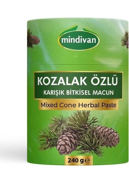 Kozalak Özü Karışık Bitkisel Macunu 240 gr