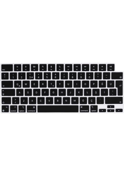 - Apple Macbook Pro 16.2 2023 A2780 - Klavye Koruyucu Silikon Ped