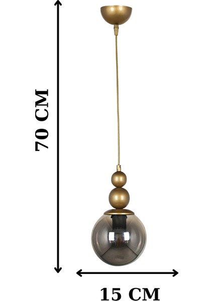 Venüs Tekli Sarkıt Avize Özel Model- Modern Avize - Oturma Odası - Salon - Yatak Odası