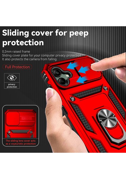 Samsung Galaxy A04 Kılıf Ultra Korumalı Yüzüklü Manyetik Sürgülü Vega Kapak fırsatları