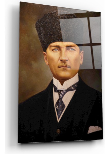 Atatürk Portre Cam Tablo 13