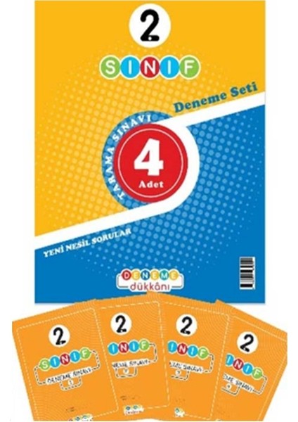 Deneme 2.sınıf Deneme Seti 4lü