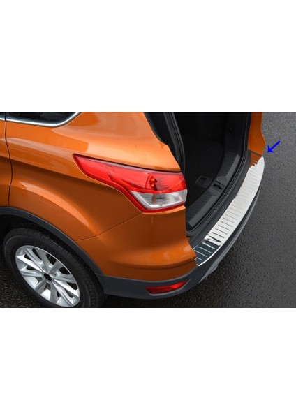 S-Dizayn Ford Kuga 2 Krom Arka Tampon Eşiği 2013-2019