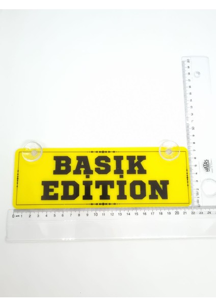 Basık Edition Vantuzlu Dekor Pleksi Plaka modelleri
