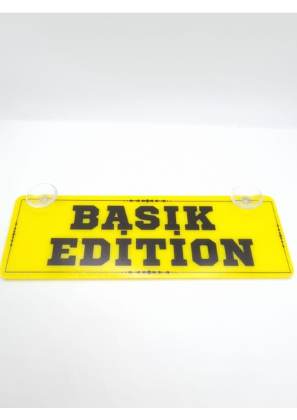 Basık Edition Vantuzlu Dekor Pleksi Plaka indirimleri