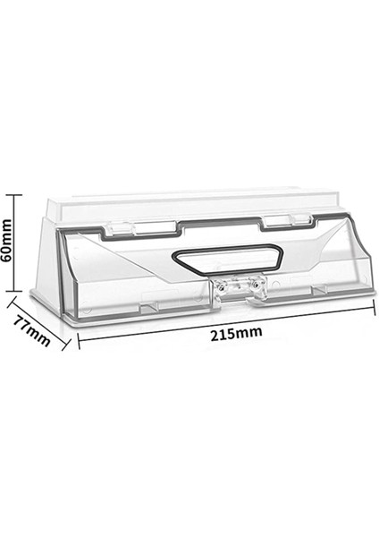 Roborock S6 Pure Uyumlu Toz Haznesi ve 4 Ad Hepa Filtre