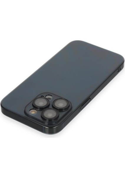 Apple iPhone 13 Pro Kılıf Hard Fit Şeffaf Sararmaz Lensli Kapak