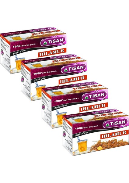 Ihlamur Bitki Süzen Poşet Çay 4 x 20'li