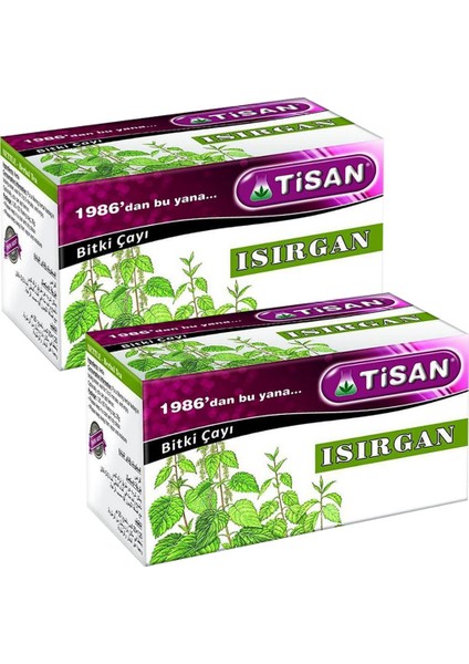 Isırgan Bitki Çayı Süzen Poşet 2 x 20'li