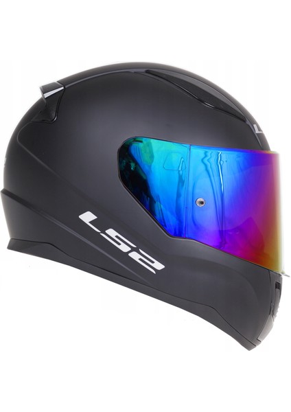 Rapıd Mat Siyah Fullface Motosiklet Kaskı Gökkuşağı Camlı fiyatları
