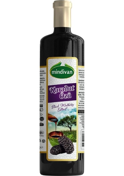 Doğal Karadut Özü 700 gr (Soğuk Sıkım)