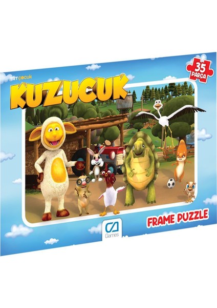 5167-5168 Kuzucuk Frame Puzzle 35 Parça -Ca Games fiyatları