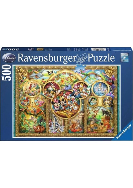 141838 Ravensburger Disney Family 500 Parça Puzzle