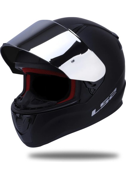 Rapıd 2 Mat Siyah Fullface Motosiklet Kaskı Gri Camlı modelleri