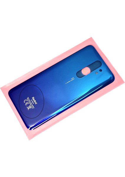 Redmi Note 8 Pro Arka Pil Batarya Kapağı (C.c Logolu Cam) Mavi