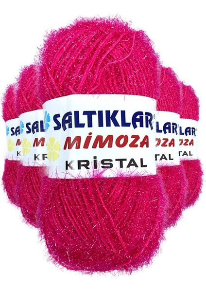 5 Adet Mimoza Kristal Işıltılı Şal Patik Yelek Ipi 21