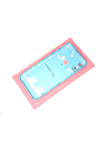Xiaomi Mi A2 Lite Kasa Arka Pil Batarya Kapağı (Yan Tuşlar) MAVİ