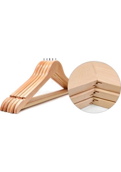 Otel Askısı Elbise Askısı 10 Adet 44 cm