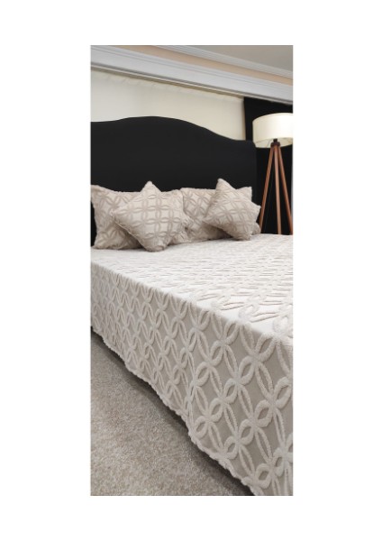 Elitsoft Kumaş Çift Kişilik Yatak Örtüsü Takımı 220*240 cm