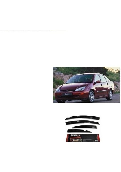 Cam Rüzgarlığı Ford Focus 1 1999-2004 Ön-Arka Sport Style Sp-S-95