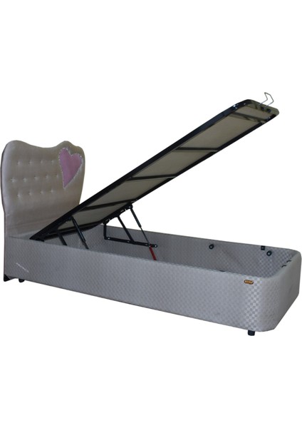 Baza-Başlık Standart Silinir Kumaş Model Kapiton Başlık Metal Fırın Boya Iskelet 90*190 Elyapım fiyatları