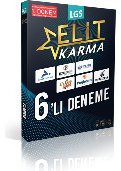 Elit Karma 8. Sınıf 6 Fasikül Deneme 1. Dönem Konuları