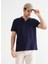 Düz Lacivert Erkek Polo T-Shirt cm Serıus 1
