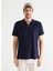 Düz Lacivert Erkek Polo T-Shirt cm Serıus 3