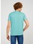 Bisiklet Yaka Baskılı Mint Erkek T-Shirt TC711010 2