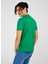 Bisiklet Yaka Baskılı Çimen Erkek T-Shirt TC712510 2