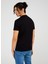 Bisiklet Yaka Baskılı Siyah Erkek T-Shirt TC712310 2