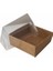 Asetat Kapaklı Kraft Kutu 25'li 5x5 cm 1