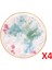 Cosmos Desen Düz Tabak 17CM 4'lü 04ALM006683 1