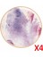 Cosmos Desen Düz Tabak 24CM 4'lü 04ALM006673 1