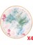 Cosmos Desen Düz Tabak 24CM 4'lü 04ALM006671 1