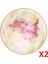 Cosmos Desen Düz Tabak 24CM 2'li 04ALM006665 1