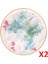 Cosmos Desen Düz Tabak 24CM 2'li 04ALM006671 1