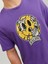 Jorcrown Skull Tee Ss Crew Neck Fst Mor Erkek T-Shirt 12232656-Deep 5