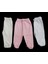 Bebek Patikli Alt Hava Alır Kumaş Düz Renk (3 Lü Paket Beyaz-Pembe-Krem)10 4